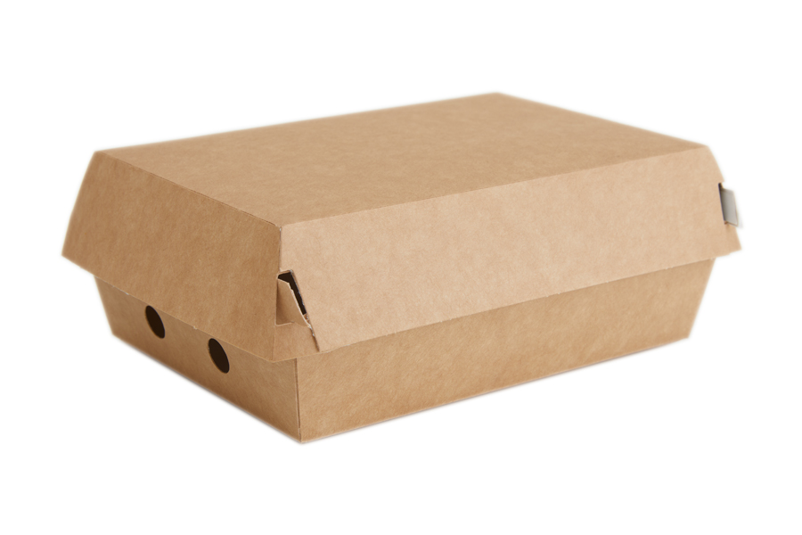  Meal Box #4, 140x102x60mm Kraft liner 