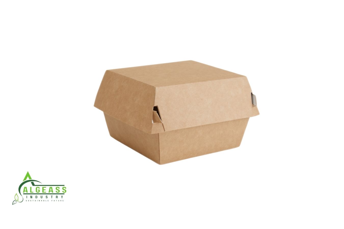 Burger Box #2, 102x102x60mm Kraft Liner 